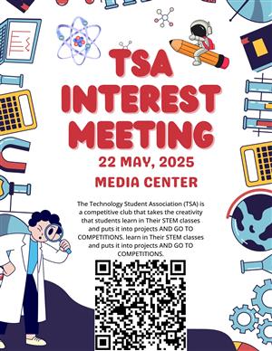 TSA Interest Meeting Flyer